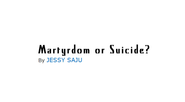 Martyrdom or Suicide?