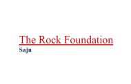 The Rock Foundation